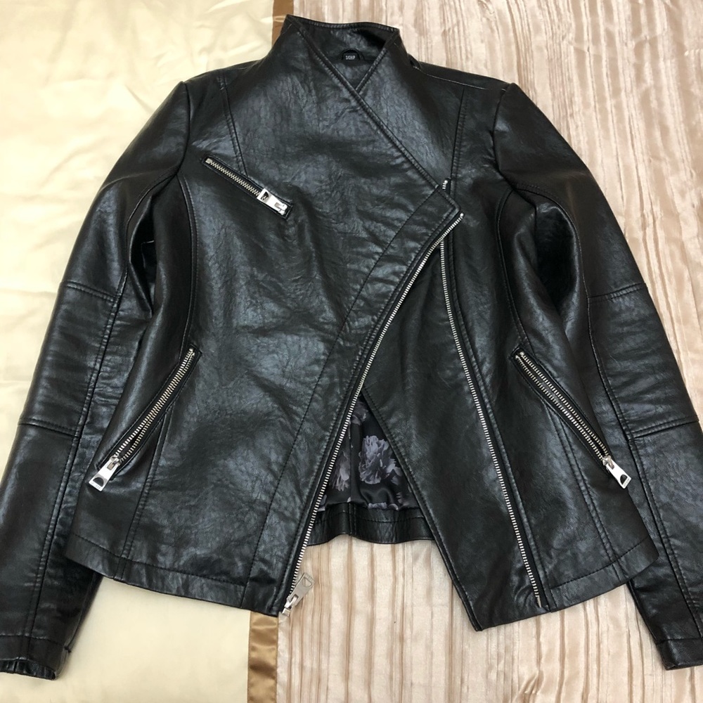 Guess Leather Jacket - image 2